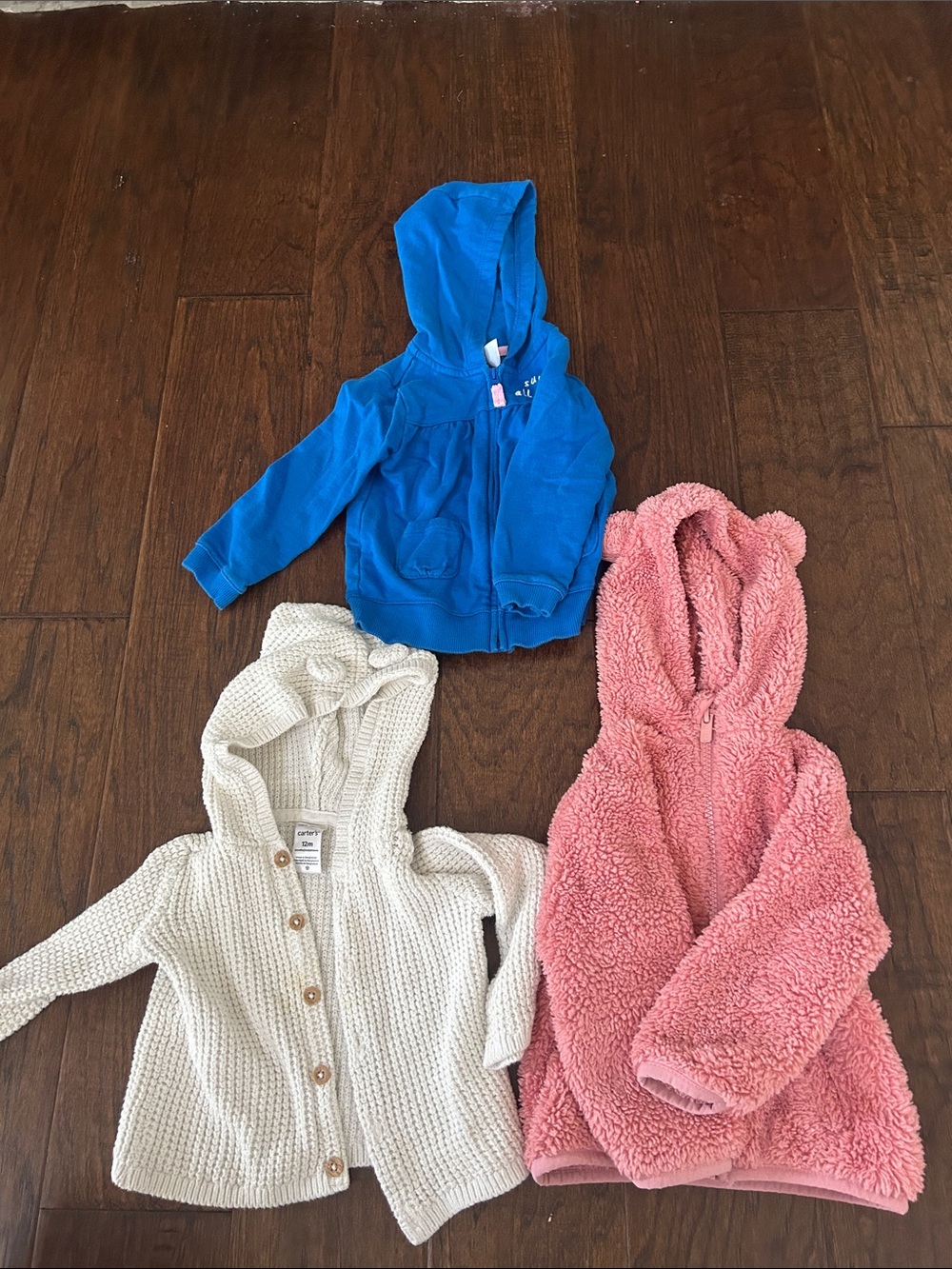 Three 12m jackets